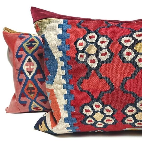 Turkish Kilim V2 Lumbar - Picture 5 of 7